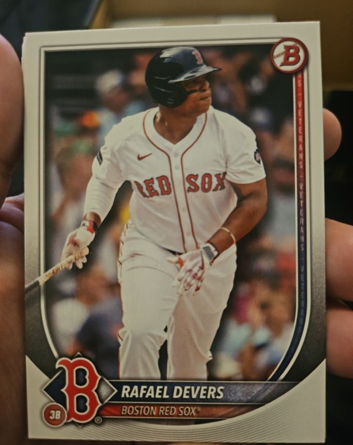 2025 Bowman #10 Rafael Devers — front