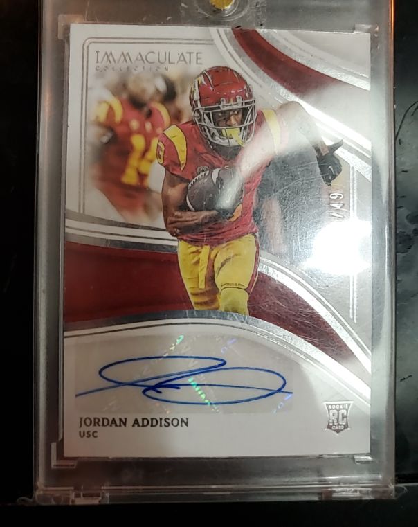 2023 Panini Immaculate Collection Collegiate #69 Jordan Addison — front