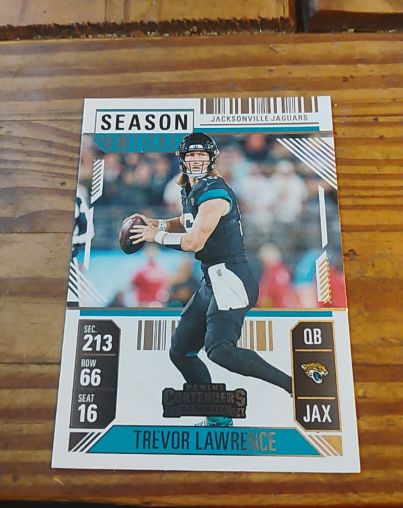 2024 Panini Contenders Season Ticket #46 Trevor Lawrence — front