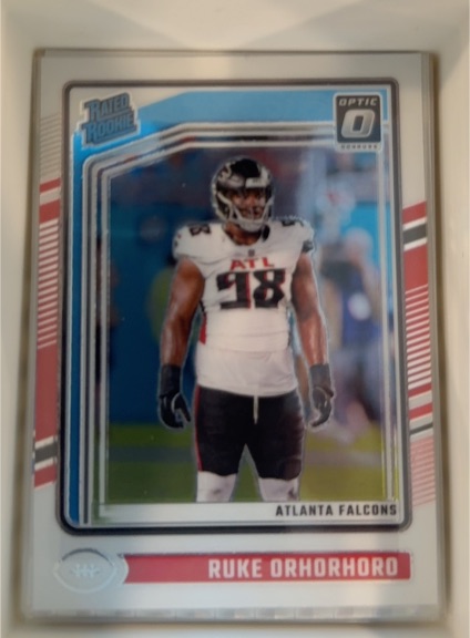 2024 Donruss Optic #287 Ruke Orhorhoro — front