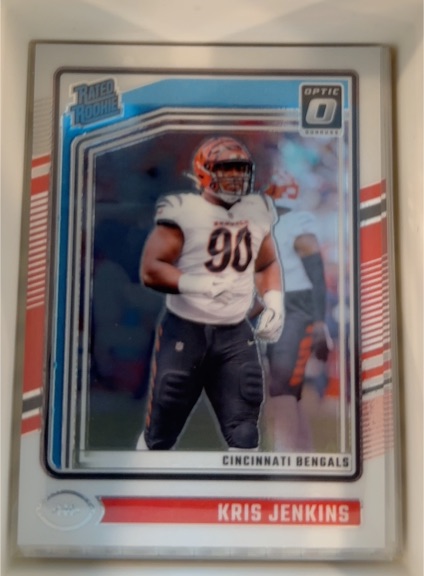 2024 Donruss Optic #265 Kris Jenkins — front