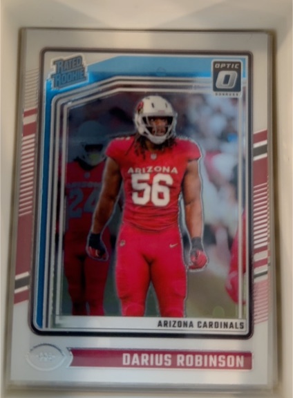 2024 Donruss Optic #225 Darius Robinson — front