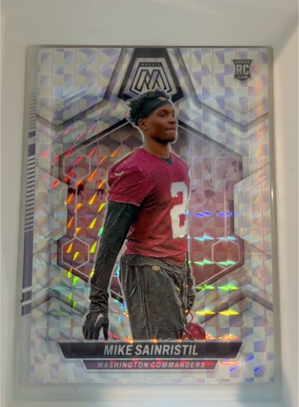 2024 Panini Mosaic #349 Mike Sainristil — front