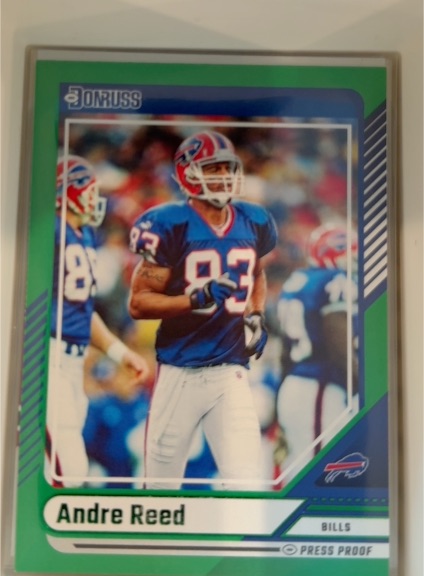 2024 Donruss #166 Andre Reed — front