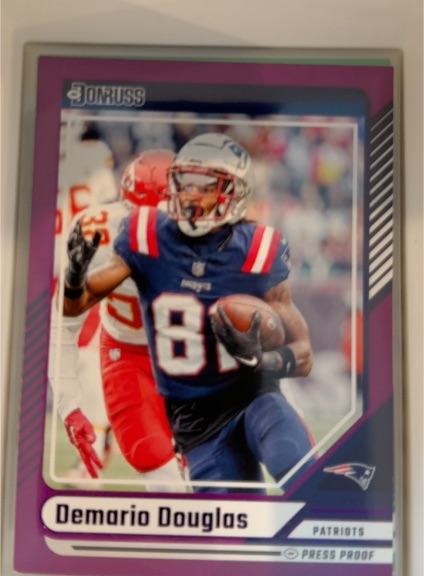 2024 Panini Donruss #91 Demario Douglas — front