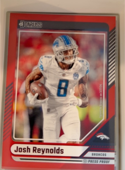 2024 Donruss #294 Josh Reynolds — front
