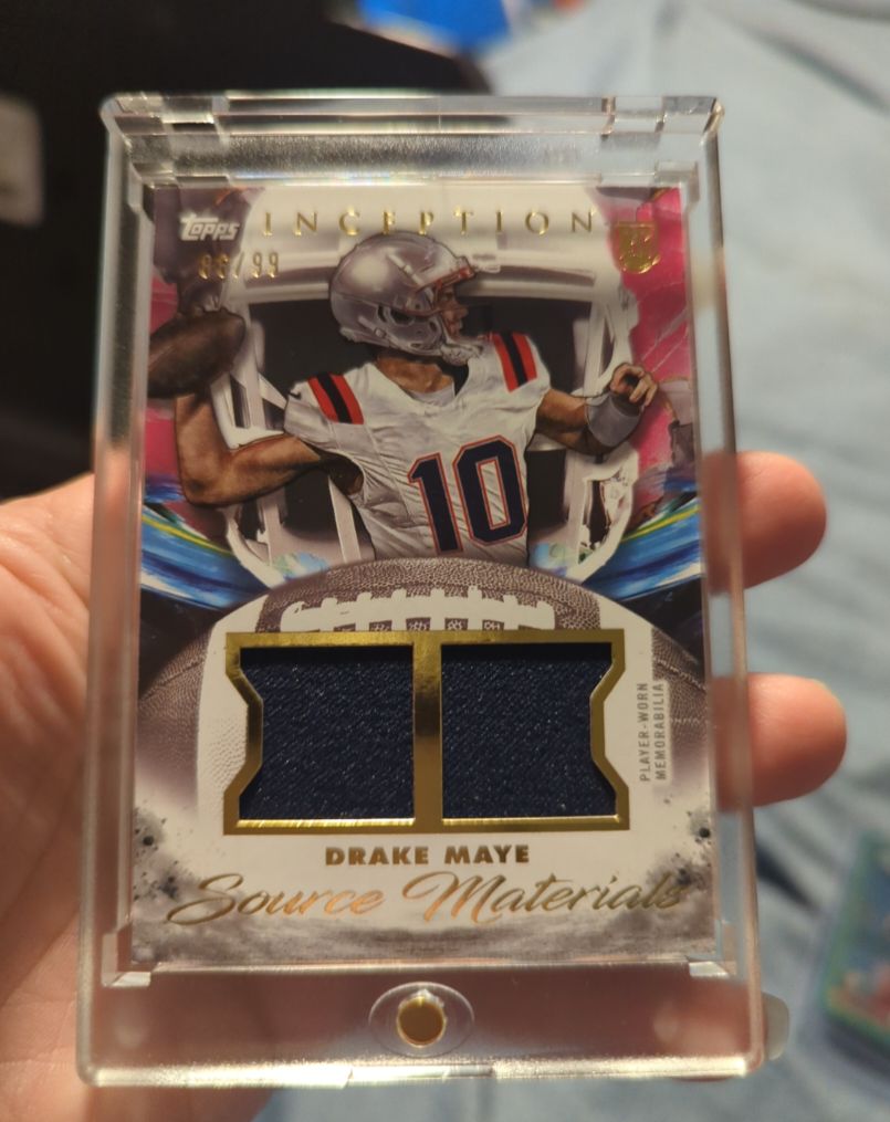 2024 Topps Inception #SM-DM Drake Maye — front
