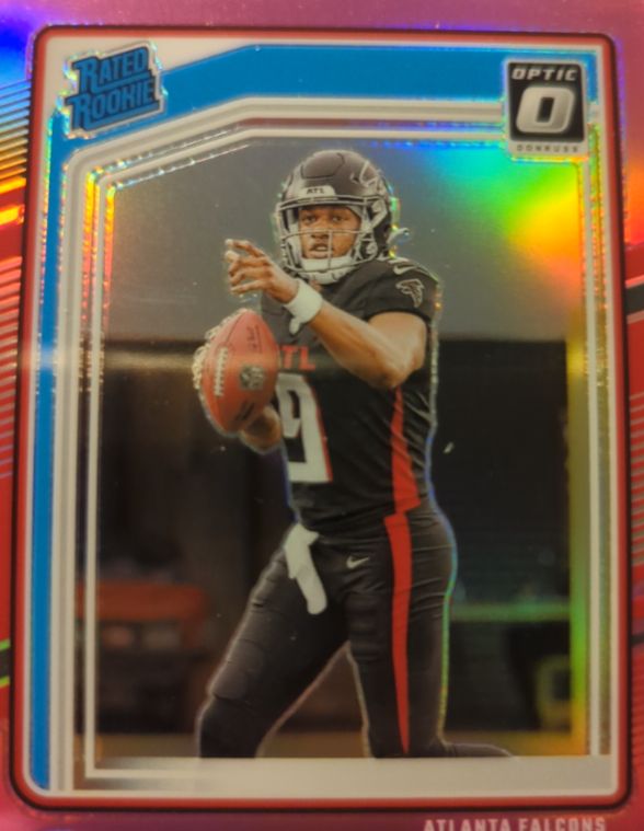 2024 Donruss Optic #308 Michael Penix Jr. Rated Rookie Preview — front