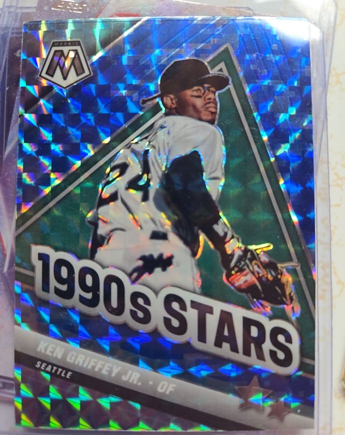 2022 Panini Mosaic #291 Ken Griffey Jr. 1990s Stars — front