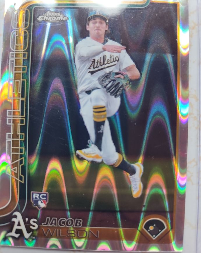 2025 Topps Chrome #96 Jacob Wilson — front