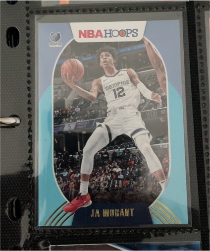2020-21 Panini NBA Hoops #120 Ja Morant — front