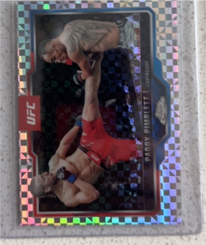 2025 Topps Chrome UFC #177 Paddy Pimblett Lightweight — front