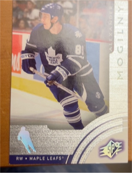 2001-02 Upper Deck SPx #67 Alexander Mogilny — front