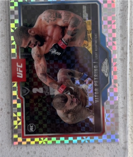 2025 Topps Chrome UFC #41 Vitor Petrino — front