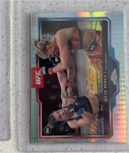 2025 Topps Chrome UFC #111 Ailin Perez — front