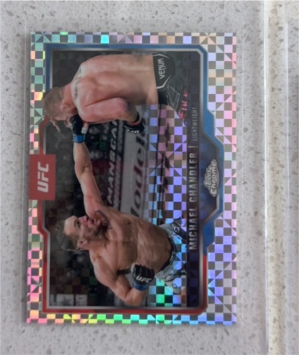 2025 Topps Chrome UFC #180 Michael Chandler — front