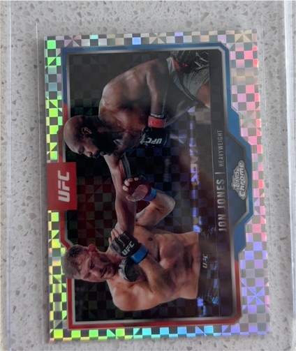 2025 Topps Chrome UFC #83 Jon Jones — front