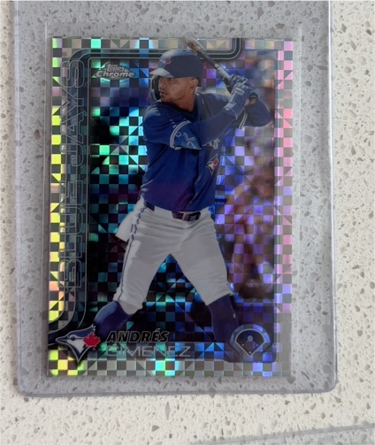 2025 Topps Chrome #70 Andrés Giménez — front