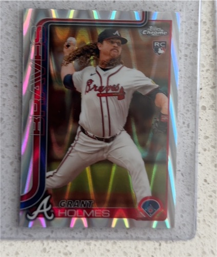 2025 Topps Chrome #169 Grant Holmes — front