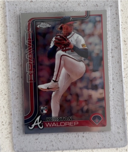 2025 Topps Chrome #90 Hurston Waldrep — front