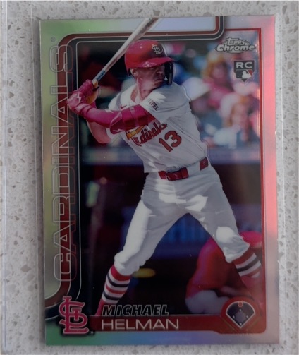2025 Topps Chrome #104 Michael Helman — front