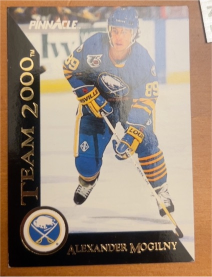1992-93 Pinnacle Team 2000 #28 Alexander Mogilny — front