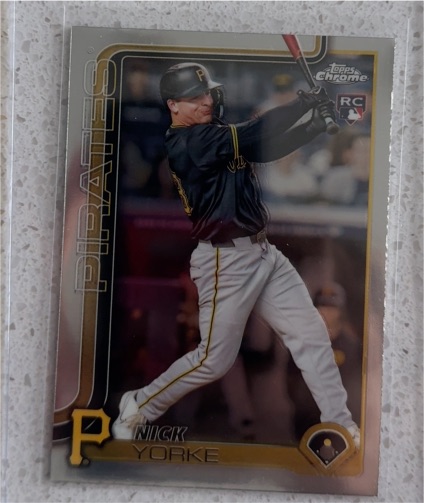 2025 Topps Chrome #36 Nick Yorke — front