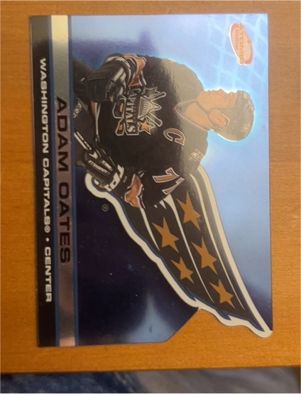 2001 Pacific Atomic Adam Oates Washington Capitals — front