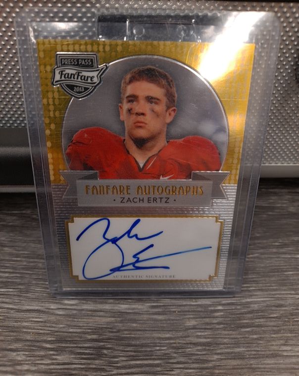 2013 Press Pass Fanfare #FF-ZE Zach Ertz — front