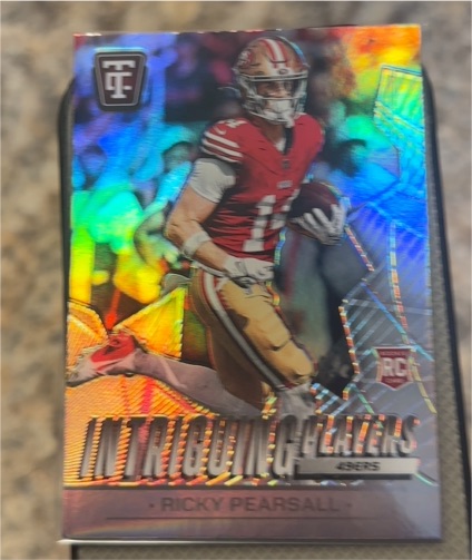 2024 Panini Totally Certified Intriguing Players #25 Ricky Pearsall — front