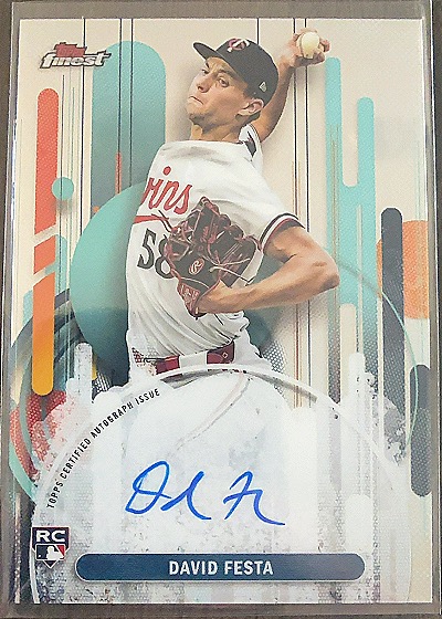 2025 Topps Finest #FA-DF David Festa — front