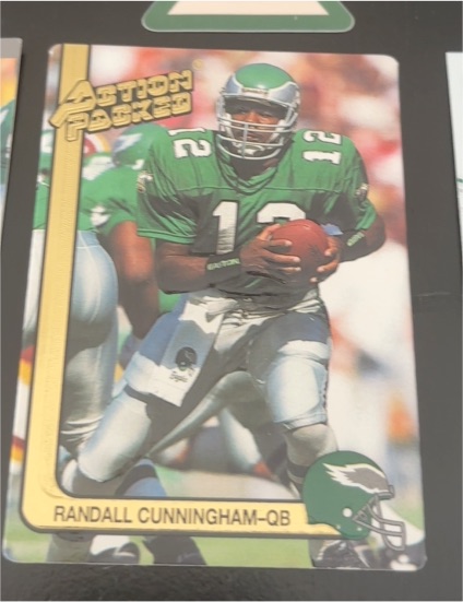 1991 Action Packed #204 Randall Cunningham — front