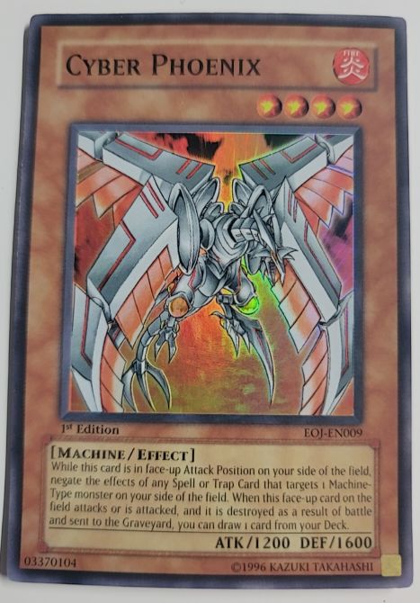 Yu-Gi-Oh! EOJ-EN009 Cyber Phoenix — front