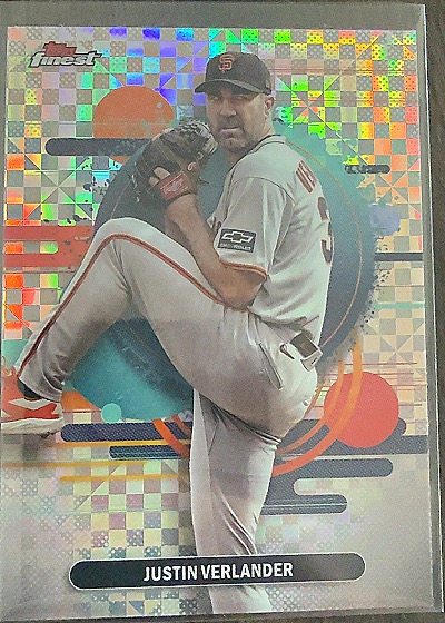 2025 Topps Finest #119 Justin Verlander — front