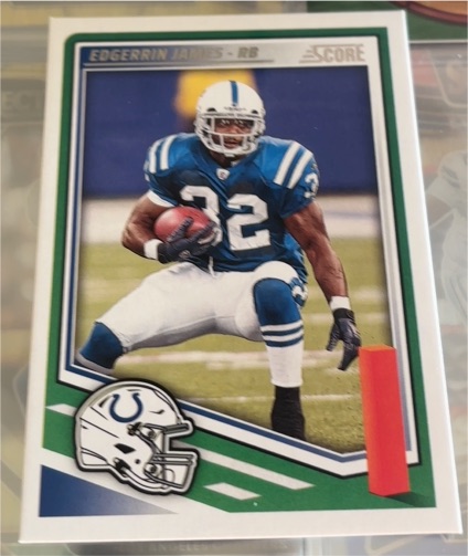 2025 Panini Score Football #68 Edgerrin James — front