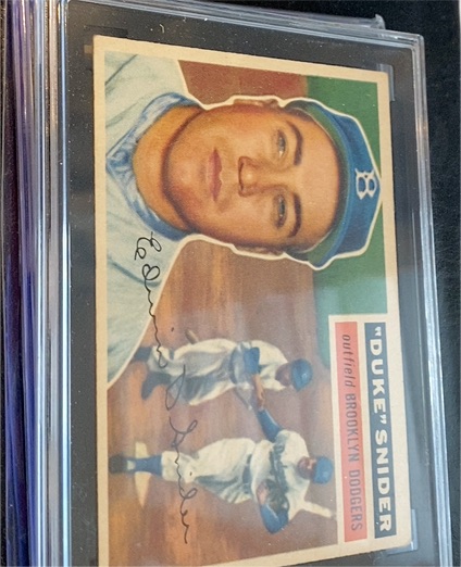 1956 Topps #150 Duke Snider — front