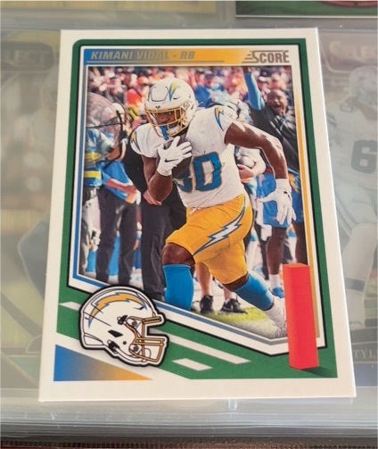 2025 Panini Score Kimani Vidal #unknown — front