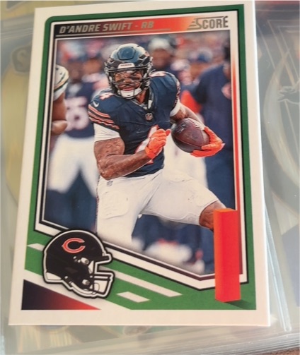 2025 Panini Score Football #295 D'Andre Swift — front