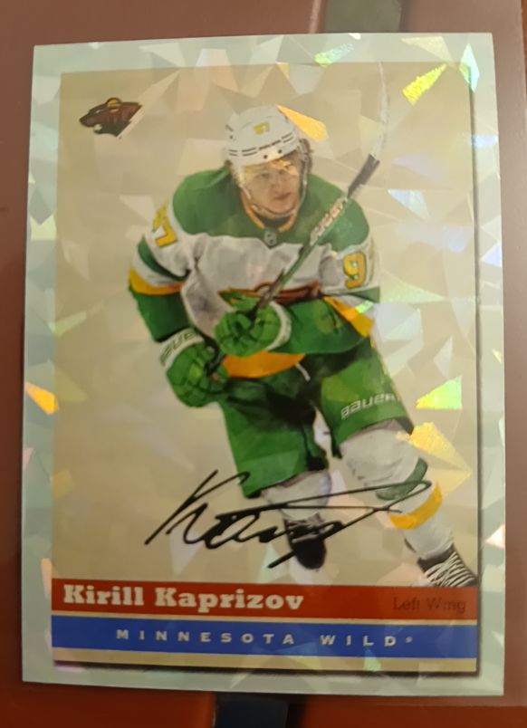 2021-22 Topps NHL Kirill Kaprizov Minnesota Wild — front