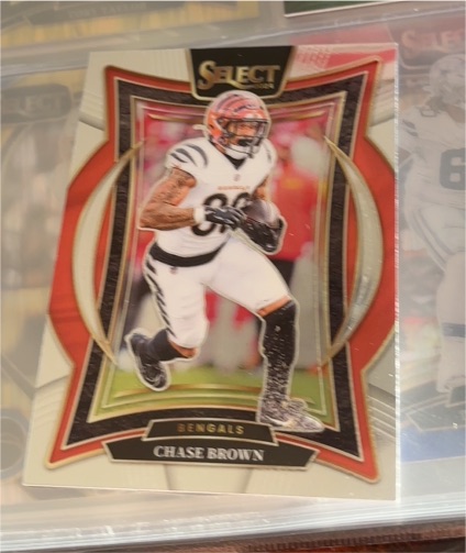 2024 Panini Select #18 Chase Brown — front