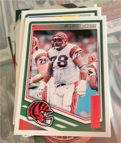 2025 Panini Score #162 Anthony Munoz — front