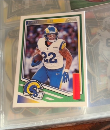 2025 Panini Score #R8 Blake Corum — front