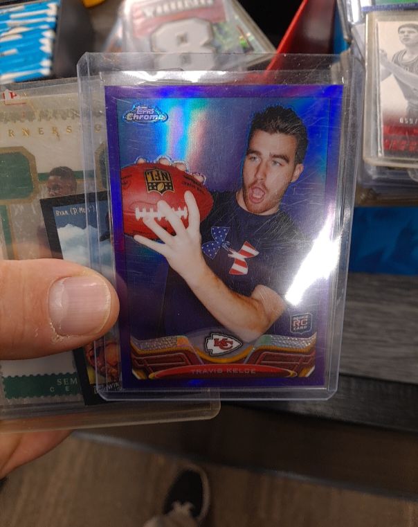 2013 Topps Chrome #118 Travis Kelce — front
