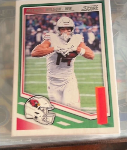 2025 Panini Score #266 Michael Wilson — front