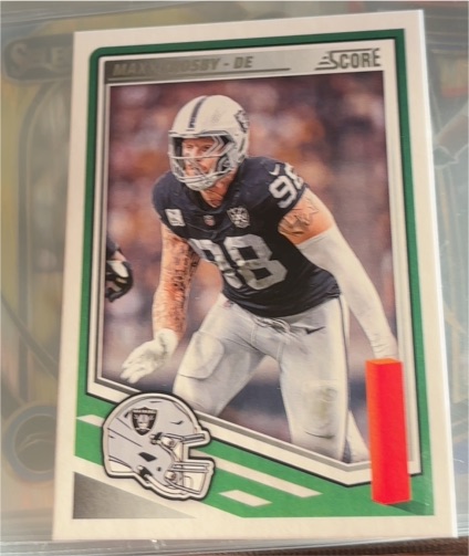 2025 Panini Score #206 Maxx Crosby — front