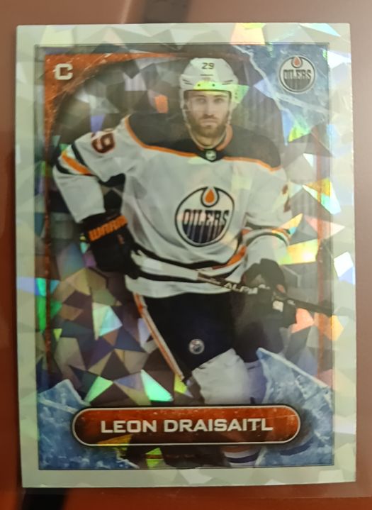 2021-22 Topps NHL Sticker Collection #238 Leon Draisaitl — front