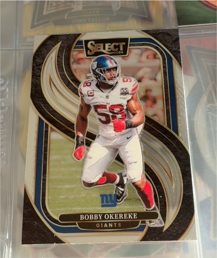 2024 Panini Select #109 Bobby Okereke — front