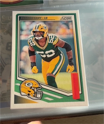 2025 Panini Score Football #170 Rashan Gary — front