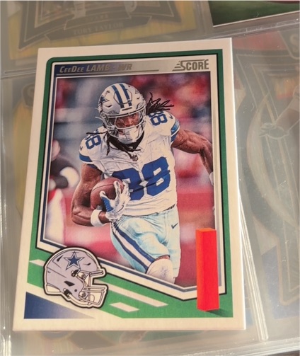 2025 Panini Score Football #137 CeeDee Lamb — front