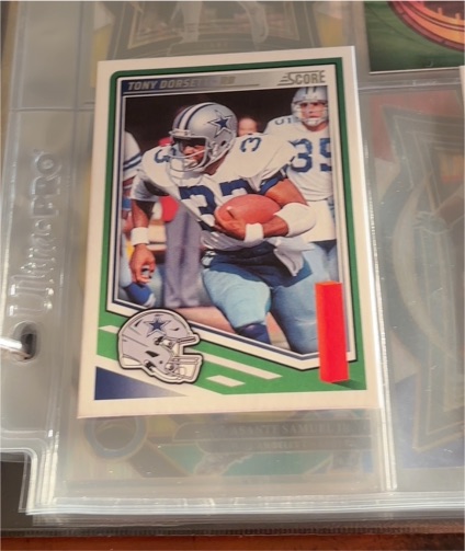 2025 Panini Score Football #202 Tony Dorsett — front